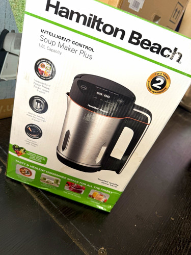 Hamilton beach soup - soup, maker